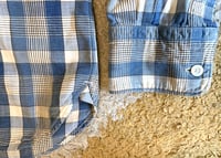 Image 6 of 45 rpm Umii indigo dyed button down shirt, size 4 (fits slim M/L)