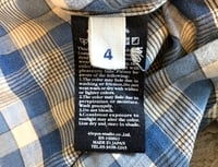 Image 8 of 45 rpm Umii indigo dyed button down shirt, size 4 (fits slim M/L)