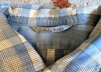 Image 3 of 45 rpm Umii indigo dyed button down shirt, size 4 (fits slim M/L)