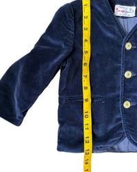 Image 5 of Vintage Velvet Navy Blazer-2T
