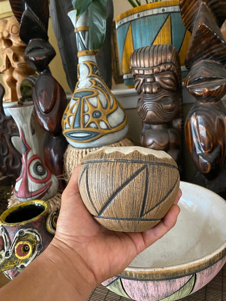 Image of MADE TO ORDER- Classic Brown Coconut Mug - US Shipping Included 