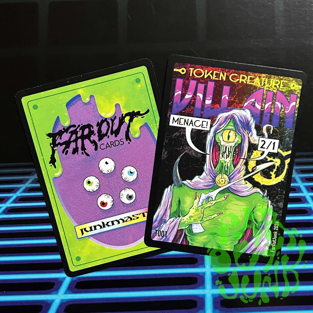 Image of Magic: The Gathering VILLAIN Proxy Token Custom Cards