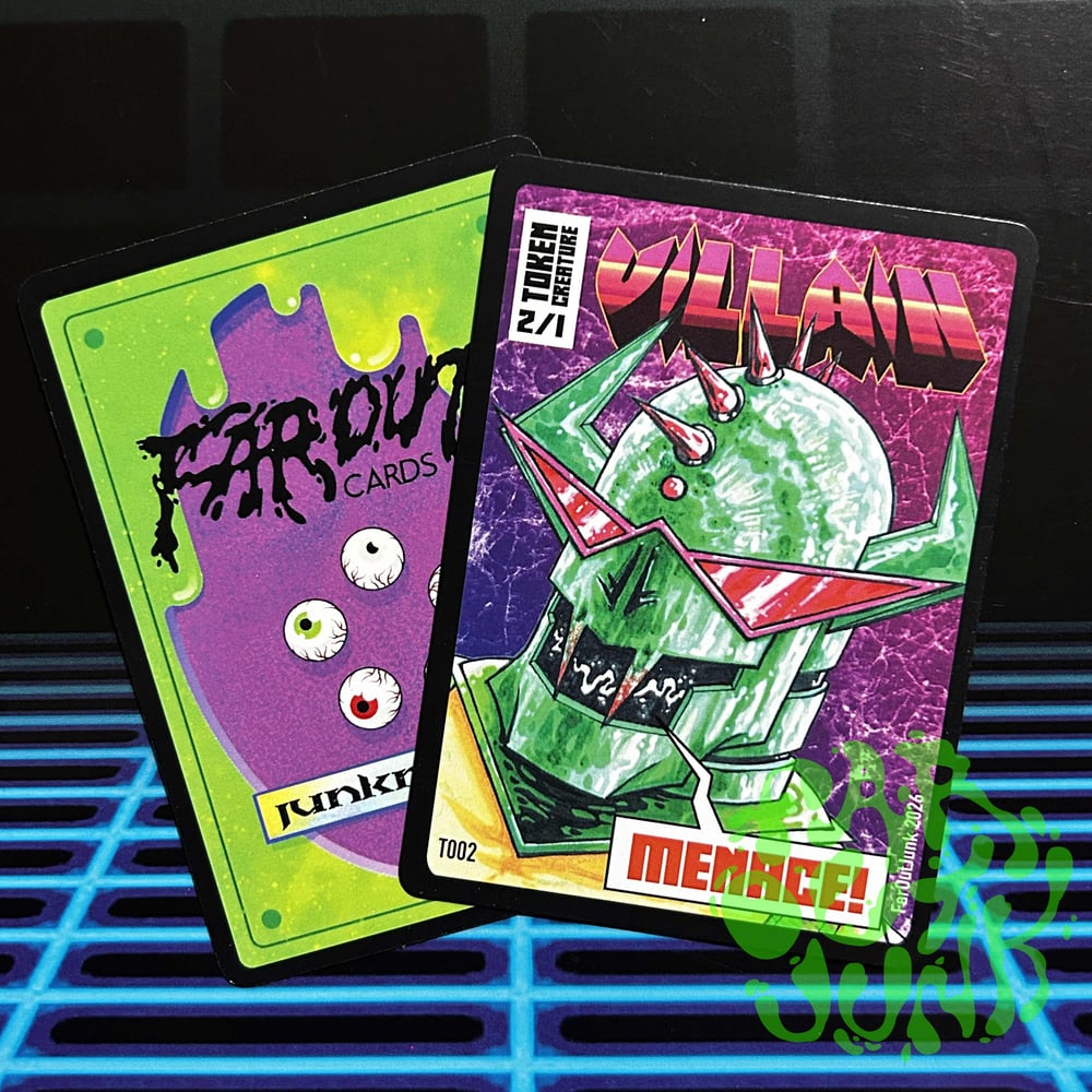 Image of Magic: The Gathering VILLAIN Proxy Token Custom Cards