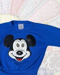Image 1 of Vintage Mickey Moving Eyes Crewneck-4T