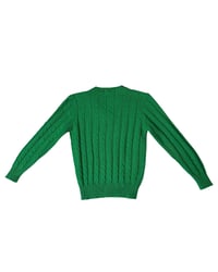 Image 3 of Vintage Lacoste IZOD Cable Knit Sweater-12