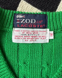 Image 5 of Vintage Lacoste IZOD Cable Knit Sweater-12