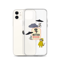 Image 1 of It's Raining Kittens Clear Case for iPhone®