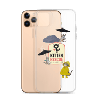 Image 2 of It's Raining Kittens Clear Case for iPhone®