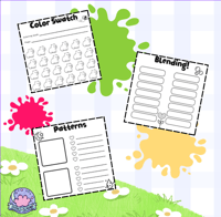 Image 2 of 🖍️ Color Practice Pad: For coloring 