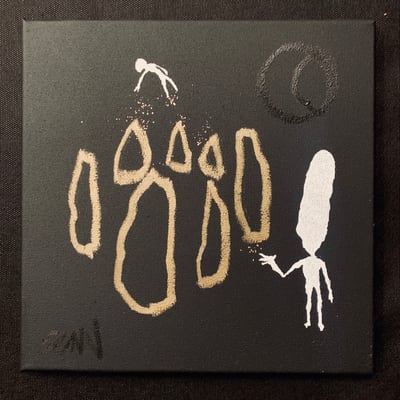Image of an Alt at th standing stones (original painting) ON CANVAS