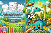 Image 2 of 🖍️ ABC with Dinosaurs