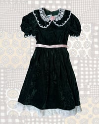Image 1 of Vintage Gunne Sax Velvet Dress-6