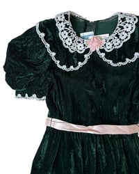 Image 3 of Vintage Gunne Sax Velvet Dress-6