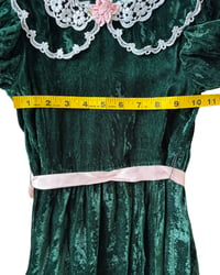 Image 6 of Vintage Gunne Sax Velvet Dress-6