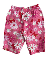 Image 2 of Vintage Land's End Floral Capris-18-24m