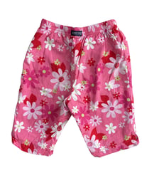 Image 3 of Vintage Land's End Floral Capris-18-24m