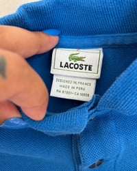 Image 4 of Dark Blue Lacoste Polo-2T