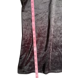 Image 6 of Vintage Velvet Mock Neck Mini Dress-10