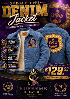 Omega Denim  Chenille Jacket