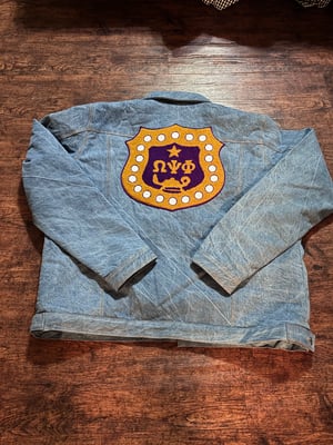 Omega Denim  Chenille Jacket