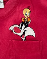 Image 4 of Vintage Looney Tunes Embroidered Tee-4T