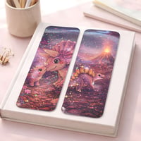 Image 1 of 🌠 Starry Night Dinosaur Classic Bookmarks