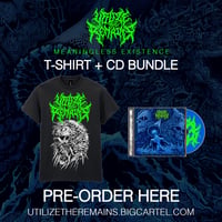 Image 1 of [PRE-ORDER] T-Shirt + CD Bundle - 'Meaningless Existence'