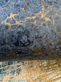 Image 2 of Navy Frost with copper vein // one sheet available 