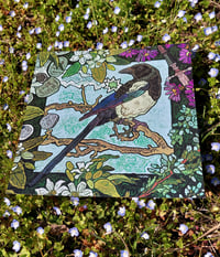 Image 2 of Magpie print