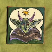 Image 1 of Green grumpy goblin 