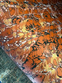 Image 5 of SECOND quality one-of-a-kind on Russet orange paper 