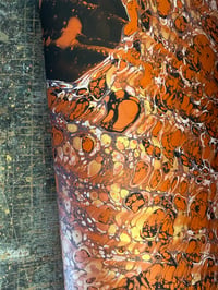 Image 6 of SECOND quality one-of-a-kind on Russet orange paper 