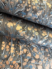 Image 6 of Project 'overs' SECONDS teal paper with copper spots 