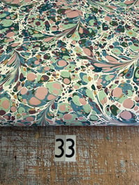 Image 2 of Marbled Paper Assorted Listing - Sheets 33-36 (to purchase individually)