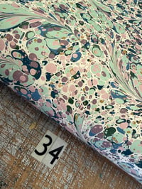 Image 3 of Marbled Paper Assorted Listing - Sheets 33-36 (to purchase individually)