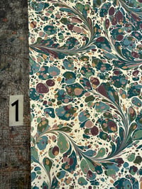 Image 3 of Project Overs - Teal Florals - 6 available, see drop-down for options 