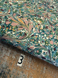 Image 5 of Project Overs - Teal Florals - 6 available, see drop-down for options 