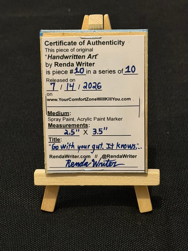 2.5"X 3.5" MINI CANVAS ART / SERIES OF 10 / RELEASED ON 7/14/26