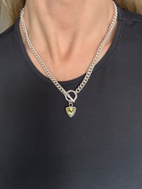 Image 2 of Lemon citrine toggle chain