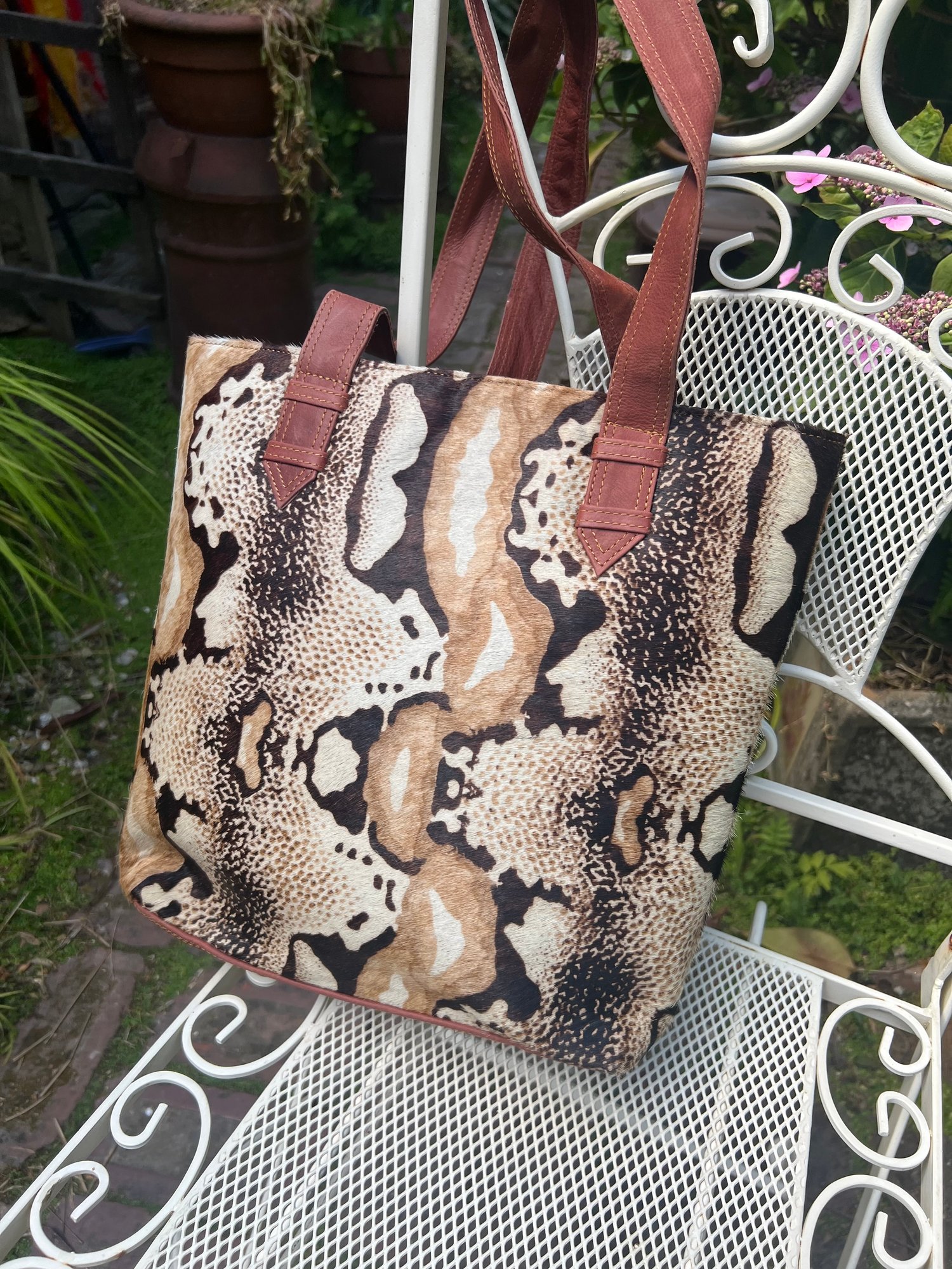 Image of Animal Print Tote #26F3