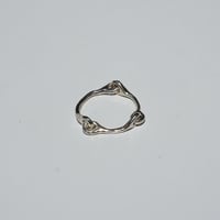 Image 1 of Silver Circuitry Linked Ring