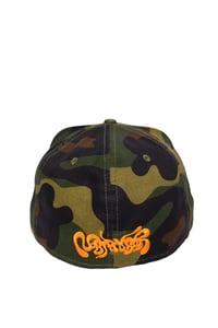 Image 2 of CAMO ORANGE MONOGRAM LOGO FITTED