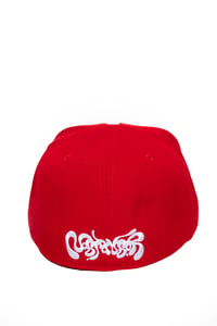Image 2 of RED MONOGRAM LOGO FITTED