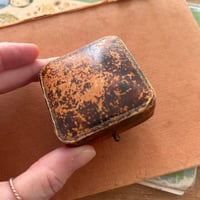 Image 4 of Hand Embroidered Eye Brooch & Vintage Box