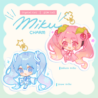 Image 3 of Miku Acrylic Charm