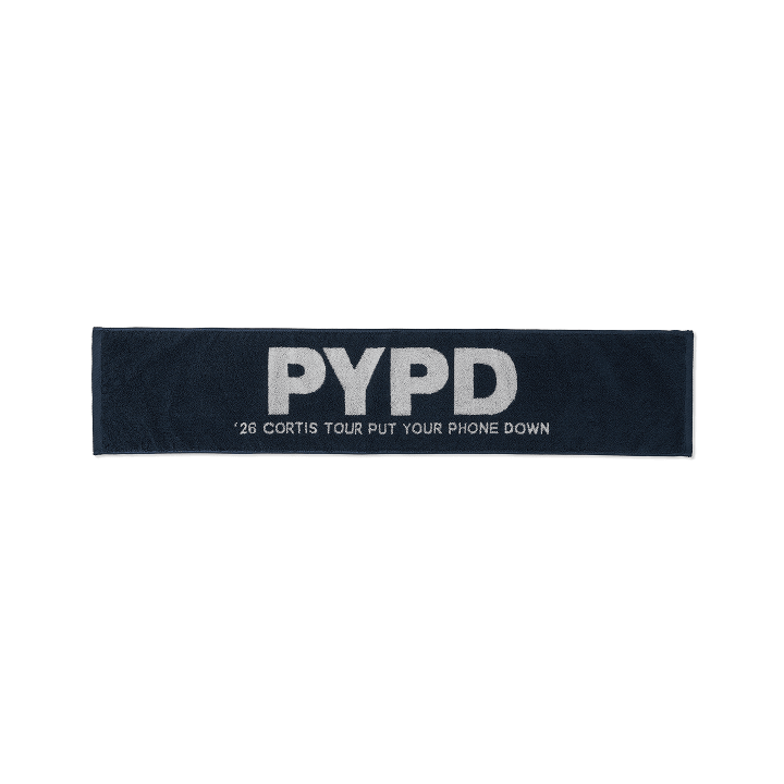 Image of [PRE-ORDER] CORTIS PUT YOUR PHONE DOWN Slogan Towel_PYPD