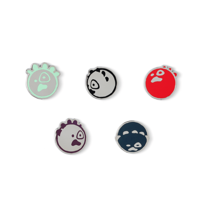 Image of [PRE-ORDER] CORTIS PUT YOUR PHONE DOWN Ball Badge Set