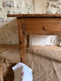 Image 10 of Table basse de ferme - Meuble de campagne ancien 