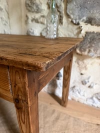 Image 13 of Table basse de ferme - Meuble de campagne ancien 