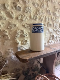 Image 3 of Pichet ou vase ancien KG Luneville en terre de fer - Vaisselle brocante 